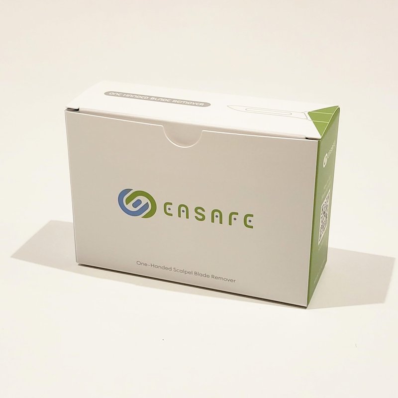 EASafe Dermaplane Blade Remover - 1 Handed No-Touch Safe Disposal Tool - Holds 100 Blades