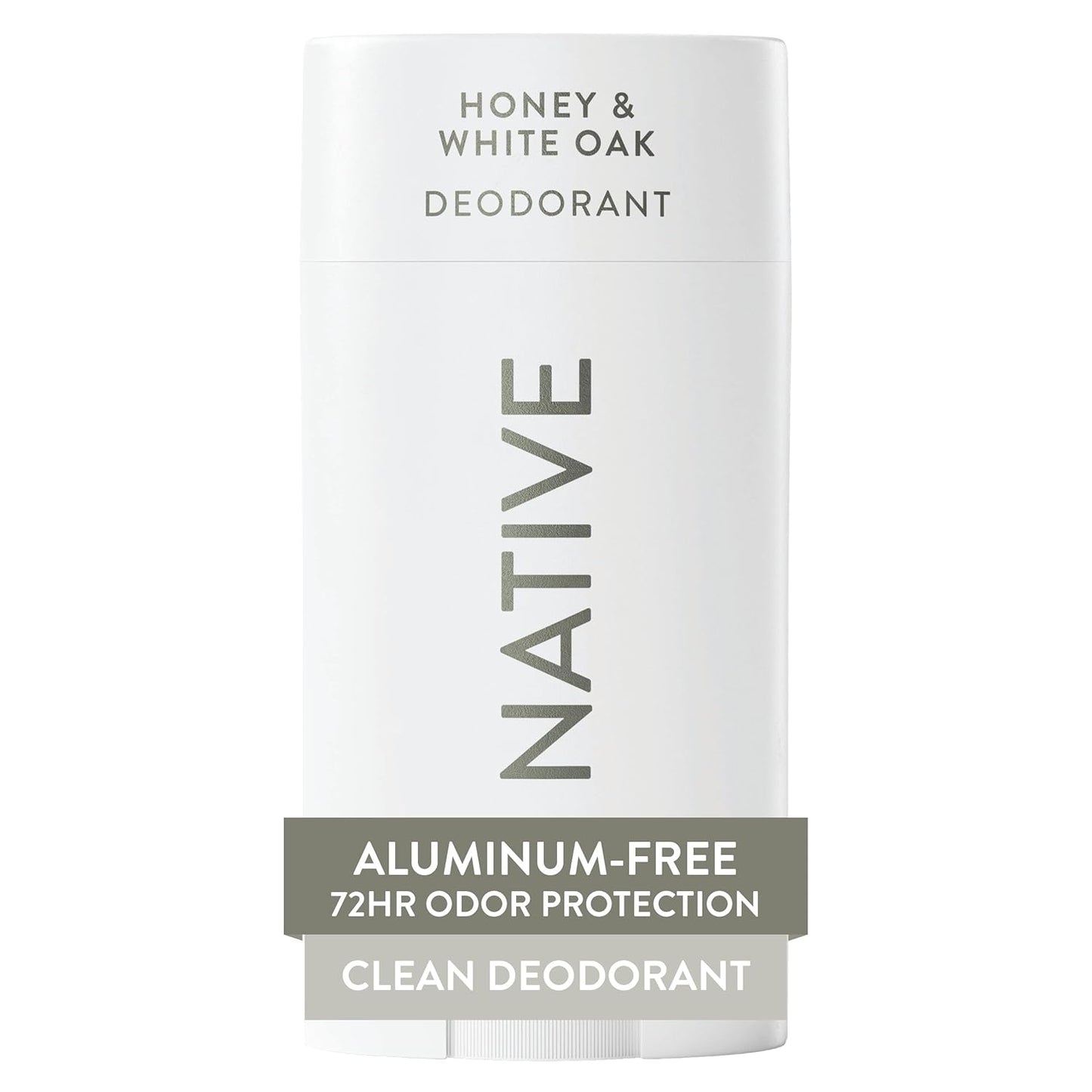 Native Deodorant - Aluminum-Free Grapefruit & Bergamot | 72-Hour Odor Control, 2.65oz for Men & Women