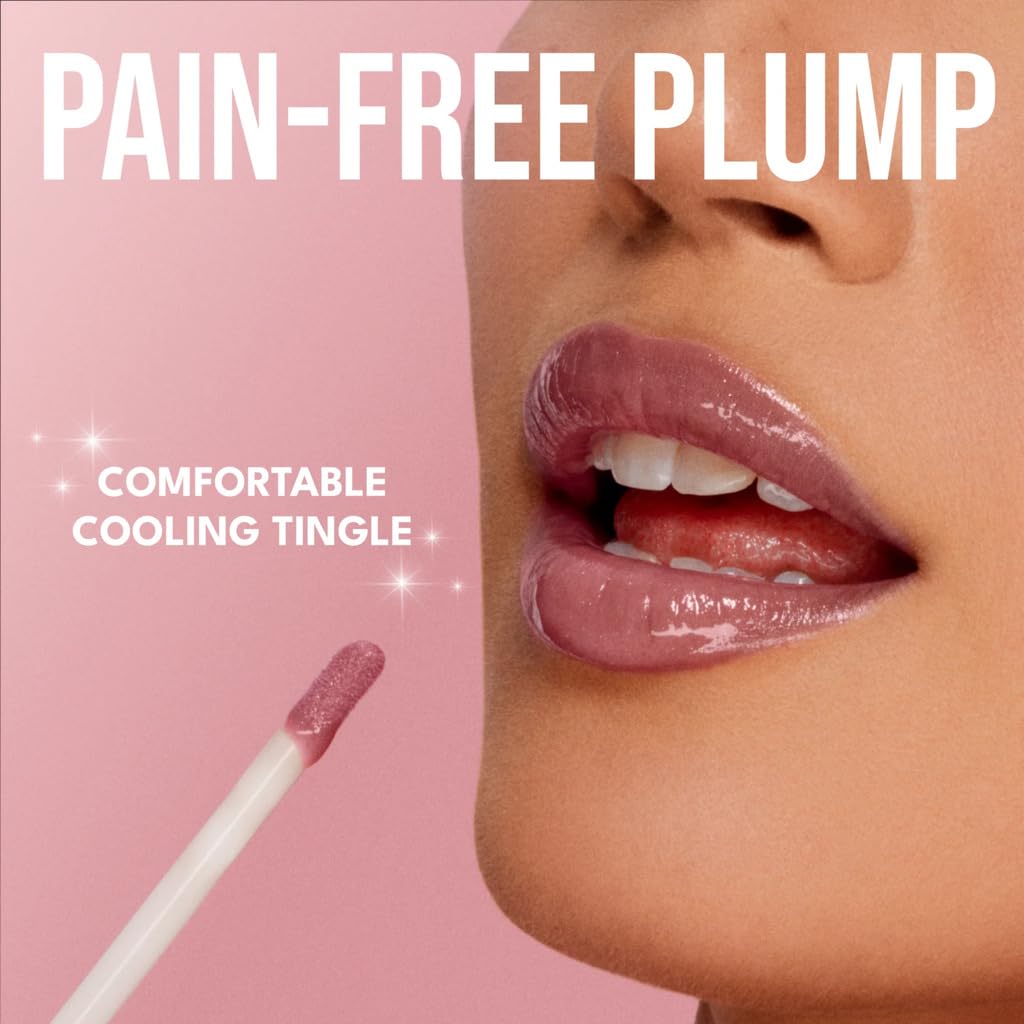 Buxom Full-On Plumping Lip Polish - Tinted Lip Plumper Gloss with Peptides & Vitamin E | Nourishing High Shine Finish