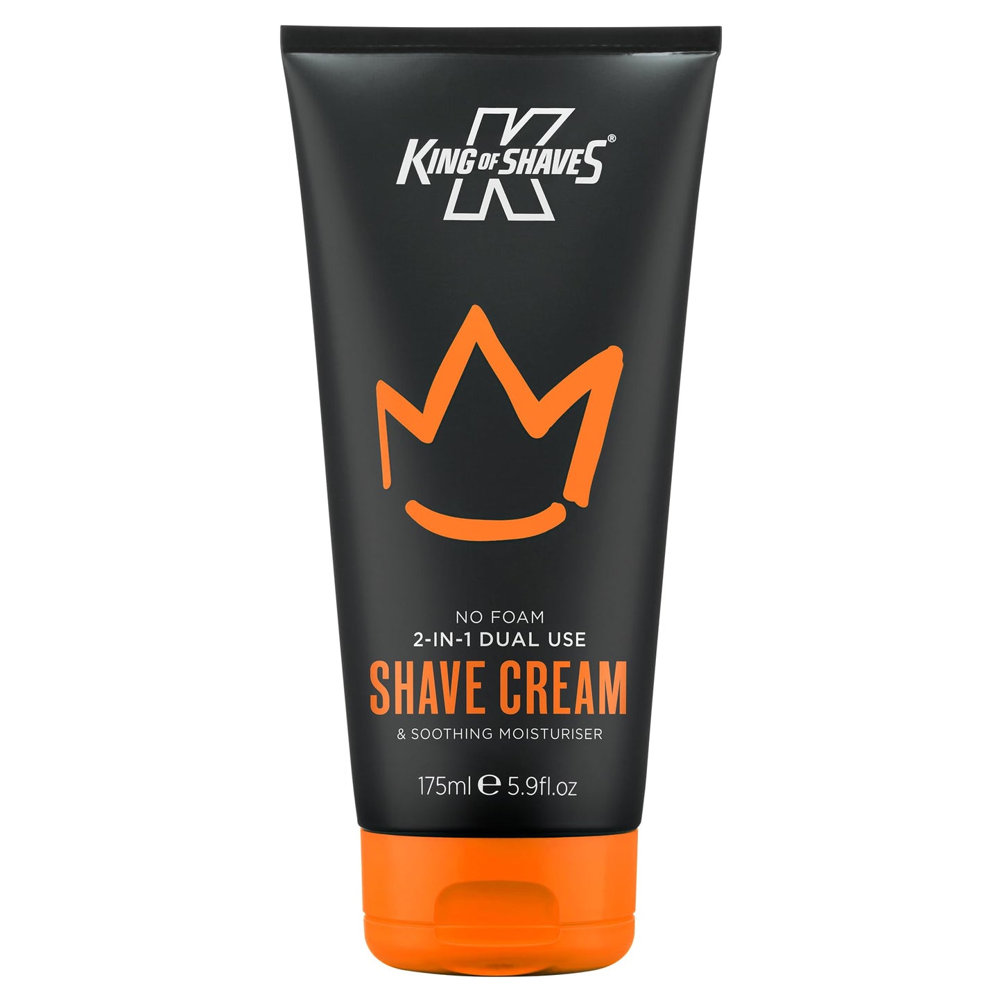 King Of Shaves No Foam 2-IN-1 Dual Use Shave Cream & Soothing Moisturiser 5.92 fl oz