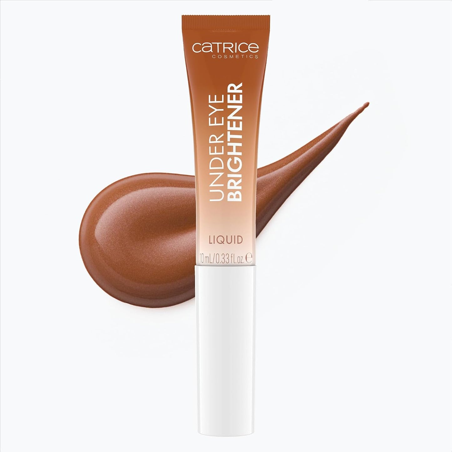 Catrice Under Eye Brightener Liquid - Lightweight Luminous Formula with Built-In Sponge Applicator | Vegan, 010 Light Rose
