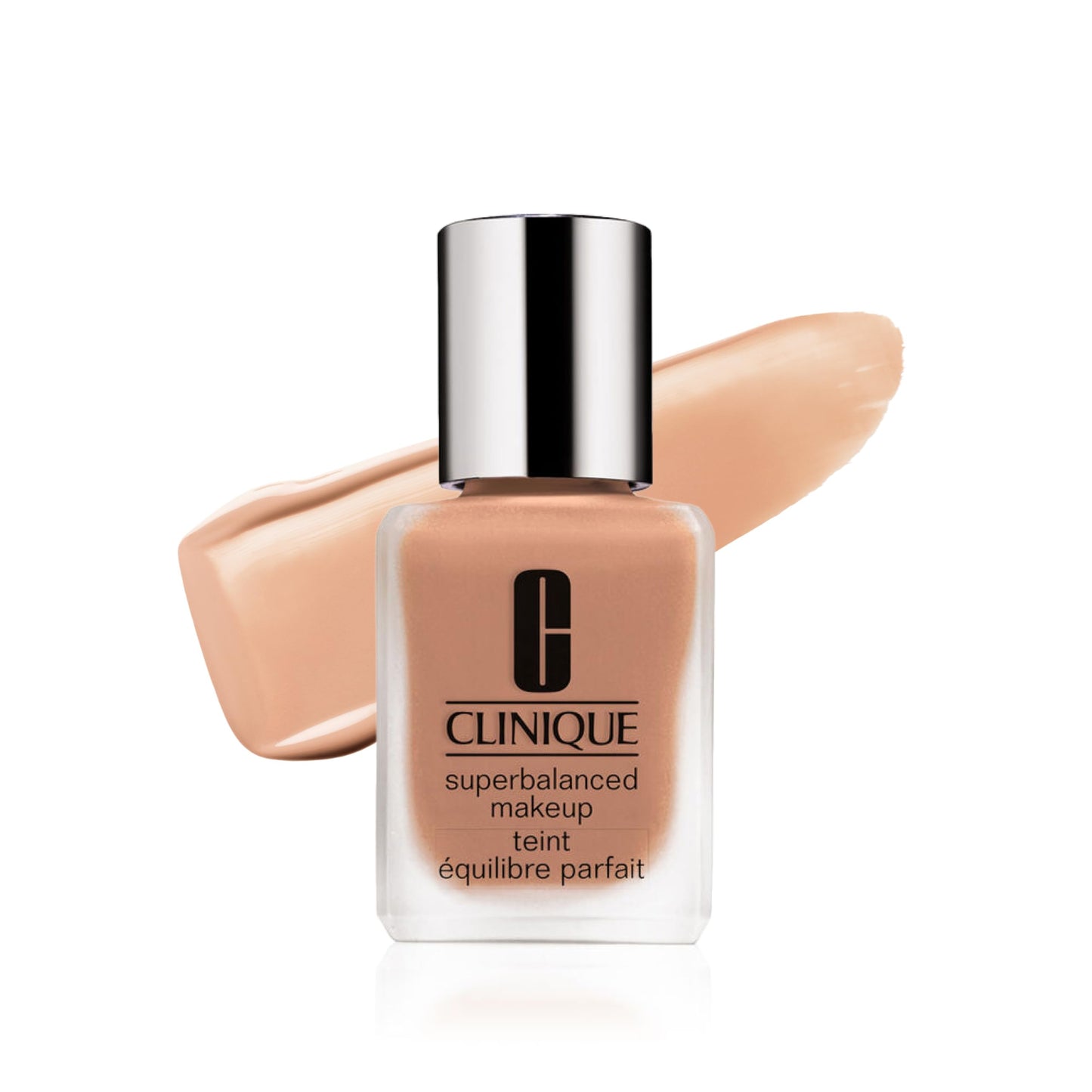 Clinique Superbalanced Oil Free Liquid Foundation Makeup For Dry to Oily Skin Types | Hydrating + Moisturizing | Moderate Coverage + Natural Finish, Porcelain Beige, 1 Fl Oz