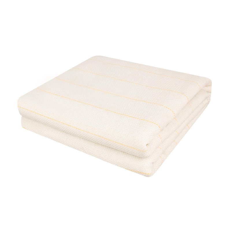 80” x 80” Large Tufting Cloth for Tufting Gun, Primary Tufting Cloth with Marked Lines, Durable Monks Cloth for Punch Needle, Edges Sewn for DIY Crafts