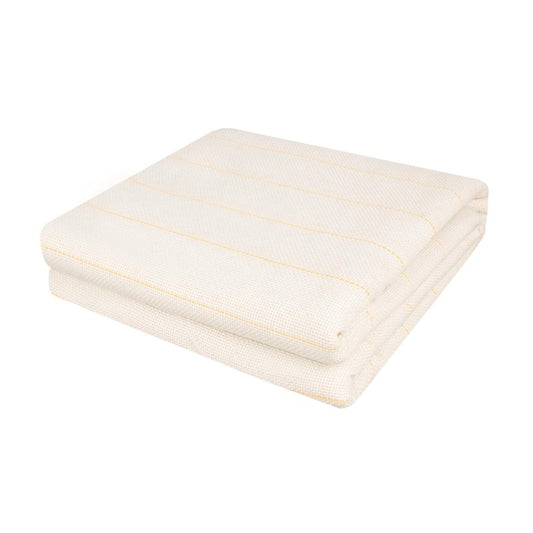80” x 80” Large Tufting Cloth for Tufting Gun, Primary Tufting Cloth with Marked Lines, Durable Monks Cloth for Punch Needle, Edges Sewn for DIY Crafts