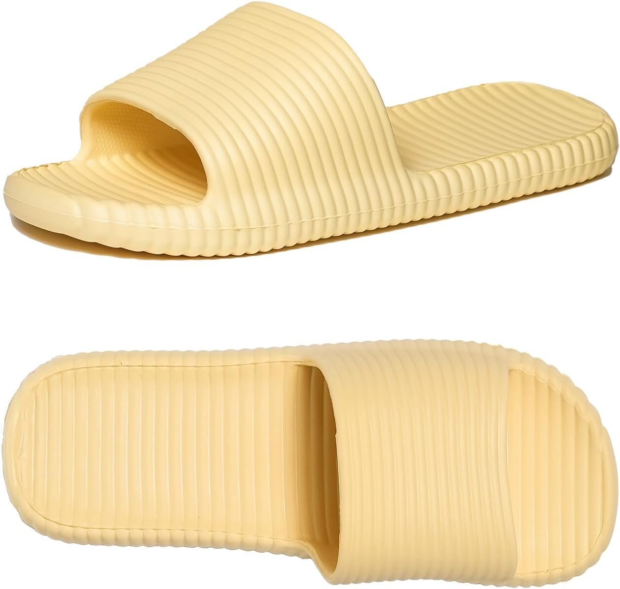 Shower Shoes - Quick Drying Non-Slip Slides for Women & Men | Indoor/Outdoor Spa, Gym, Pool, Beach Sandals