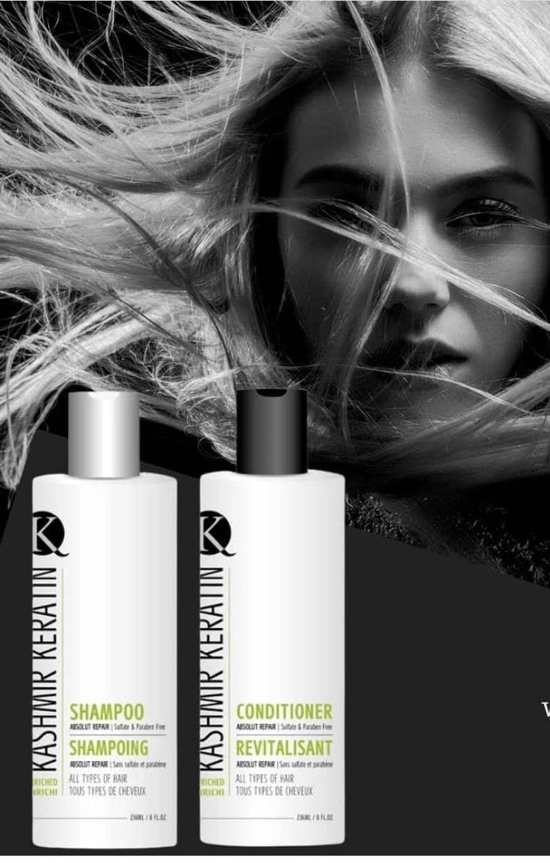Kashmir Keratin Conditioner - Hydrating Sulfate & Paraben Free | 32 Fl. Oz for All Hair Types