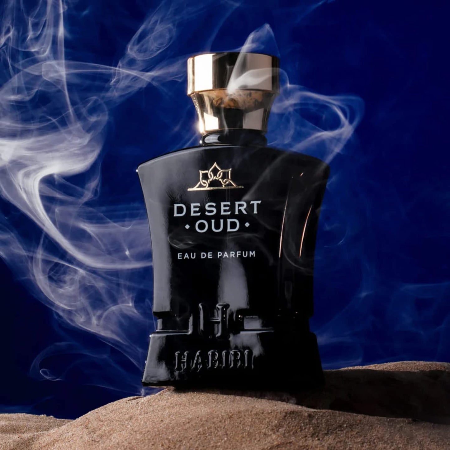 Desert Oud Perfume for Men - Long-Lasting 2.5 oz Arabian Cologne | Bold Floral Woody Luxury Fragrance Gift
