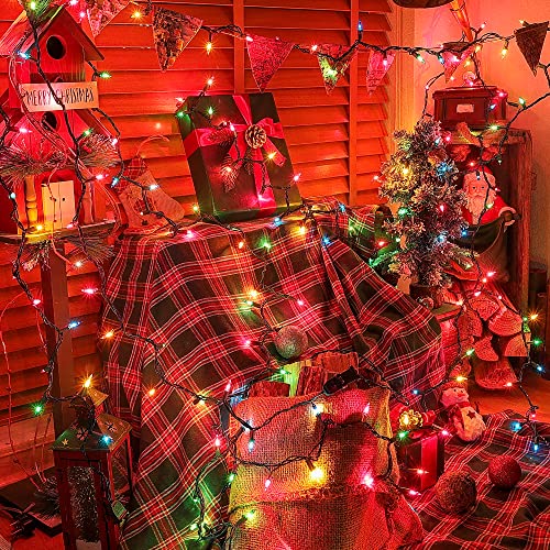 Mimigogo 50 Count Multicolor Christmas String Lights - 13FT