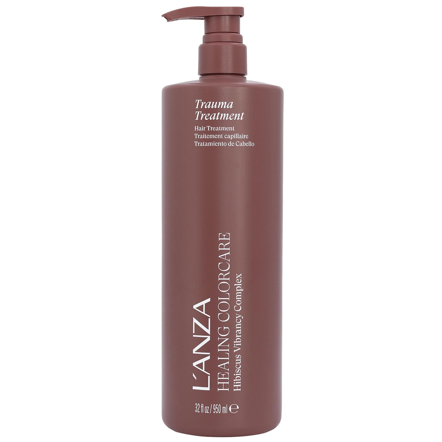 L'ANZA Healing Colorcare Trauma Treatment Color Repair Leave-In, Anti-Fade, UV & Heat Protection, Strengthens Damaged Hair, Moisturizing, Adds Vibrance, Anti-Frizz, Smooths, Sulfate Free (33.8 Fl Oz)