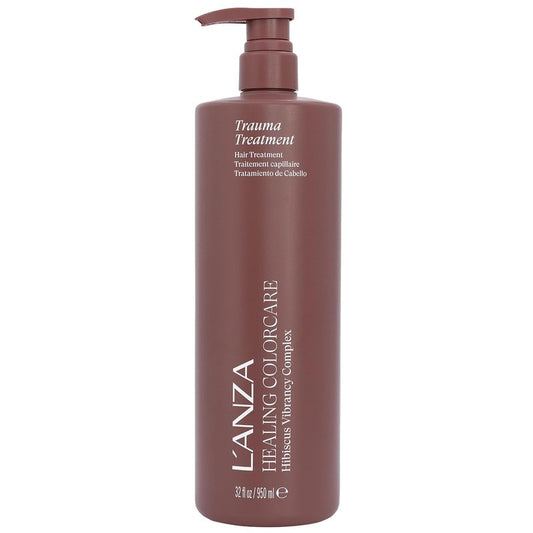 L'ANZA Healing Colorcare Trauma Treatment Color Repair Leave-In, Anti-Fade, UV & Heat Protection, Strengthens Damaged Hair, Moisturizing, Adds Vibrance, Anti-Frizz, Smooths, Sulfate Free (33.8 Fl Oz)