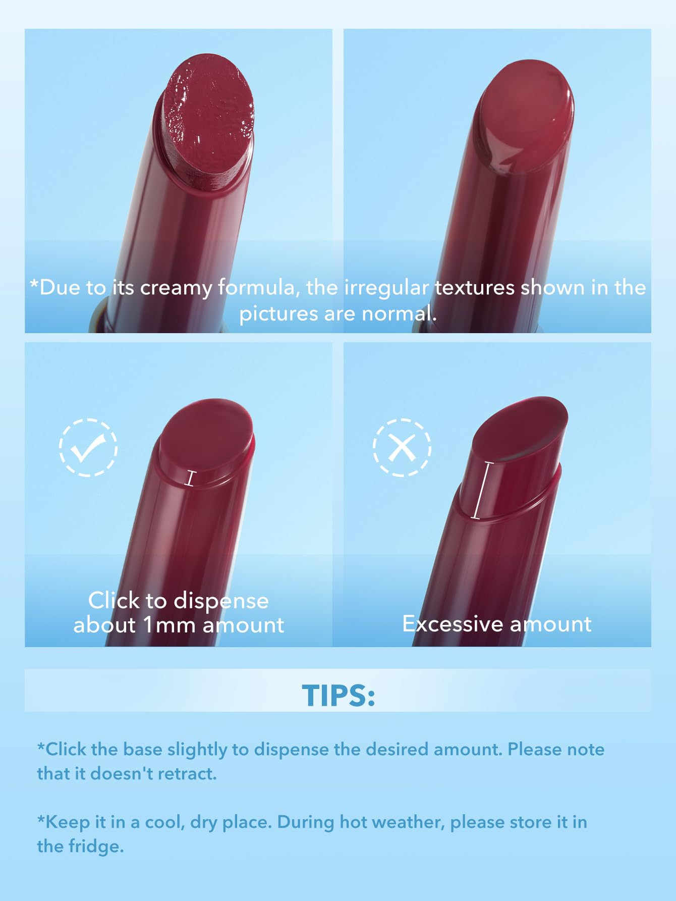 SHEGLAM PoutPerfect Moisturizing Solid Lip Gloss Non Sticky Lipstick with Coconut Oil - Makin' Me Blush