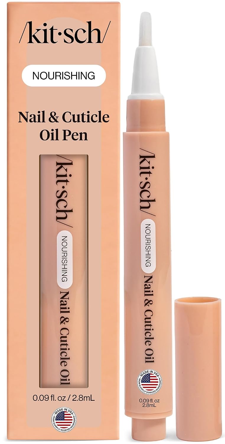 Nourishing Cuticle Oil Pen - Hydrating Jojoba & Vitamin E Formula | Strengthens Dry, Cracked Nails - 2.8ml