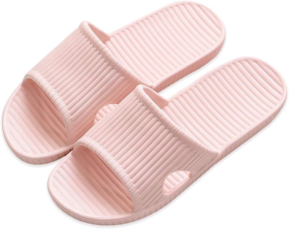 Quick Drying Shower Slippers - Lightweight Non-Slip Open-Toe EVA Shoes | Travel-Friendly & Breathable for Home & Outdoor Use