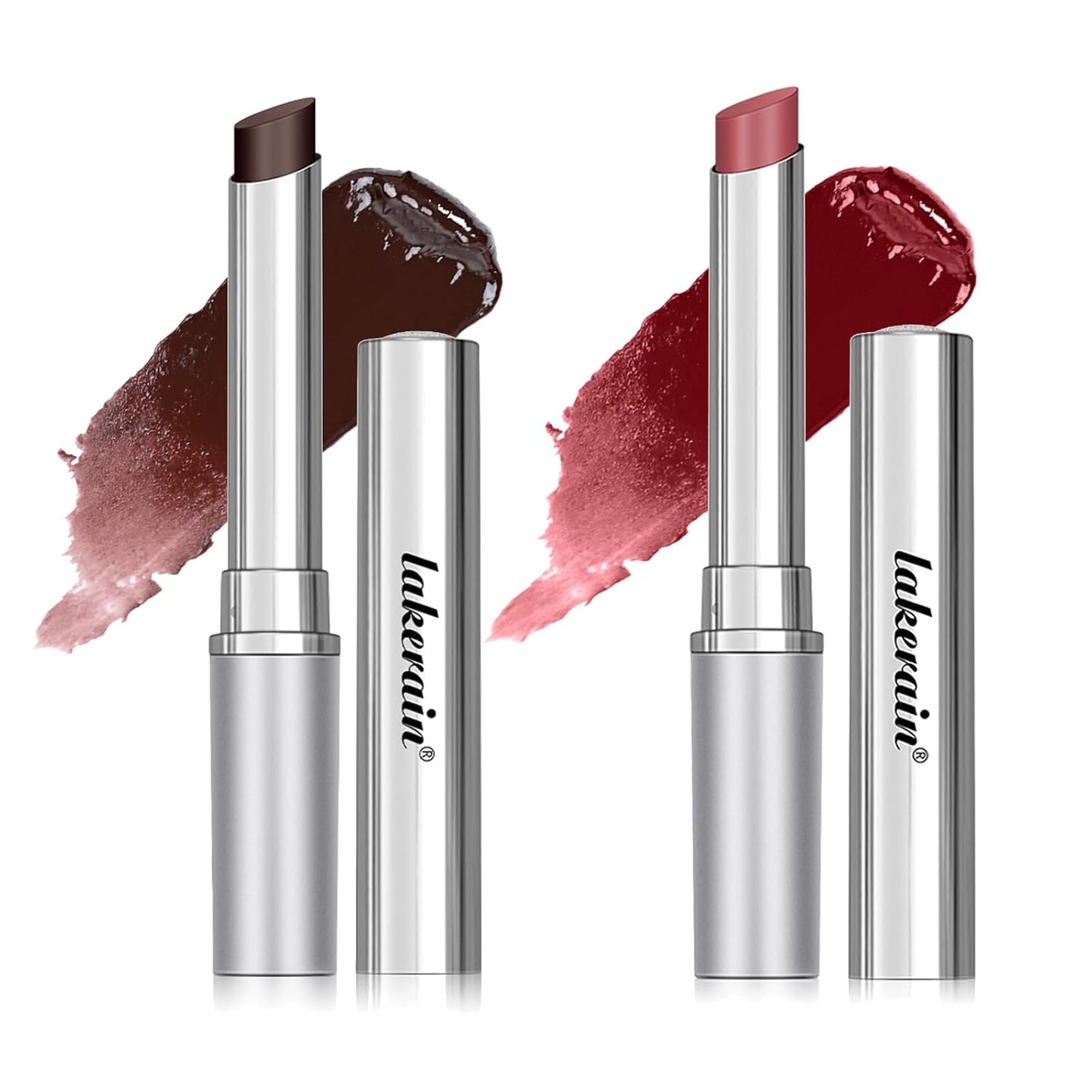 Honey Lipstick - Tinted Hydrating Lip Balm with Sheer Formula | Natural Glossy Finish (1 PC Black)