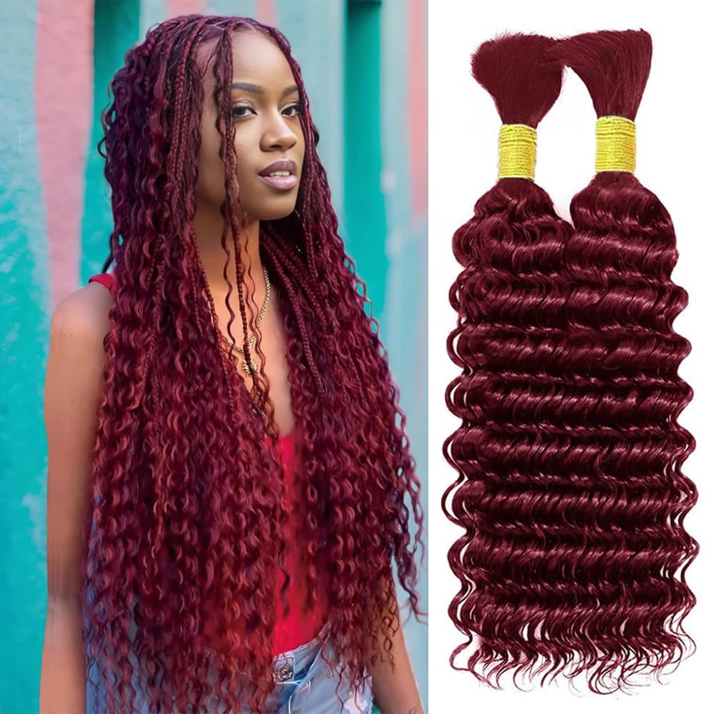 Dreadlock Extensions - 100% Human Hair, Handmade Permanent Locs | 30 Strands, 4 Inch, Can Be Dyed & Curled
