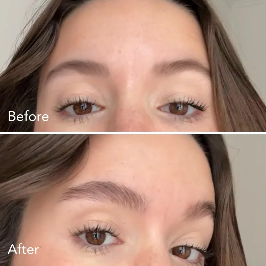 Smooche Eyebrow Growth Serum – Clinically Tested Natural Brow Enhancing Serum for Fuller, Thicker Brows in 8 Weeks – Vegan & Hormone‑Free – 3 mL