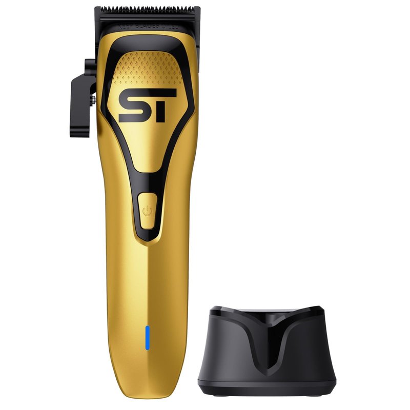 Supreme Trimmer Darkstar 72 Clipper with Magnetic Vector Motor | 180 Min Run Time, 9000 RPM Barber Hair Clipper | Low Noise, Professional Clipper DLC Blades | STC72