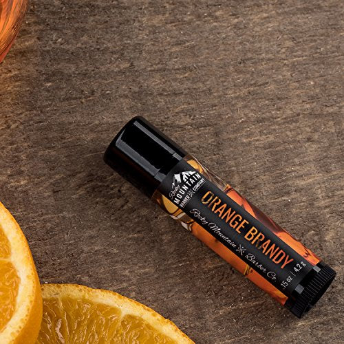 Rocky Mountain Barber Lip Balm Set for Men - 4 Flavors, All-Season Moisturizer