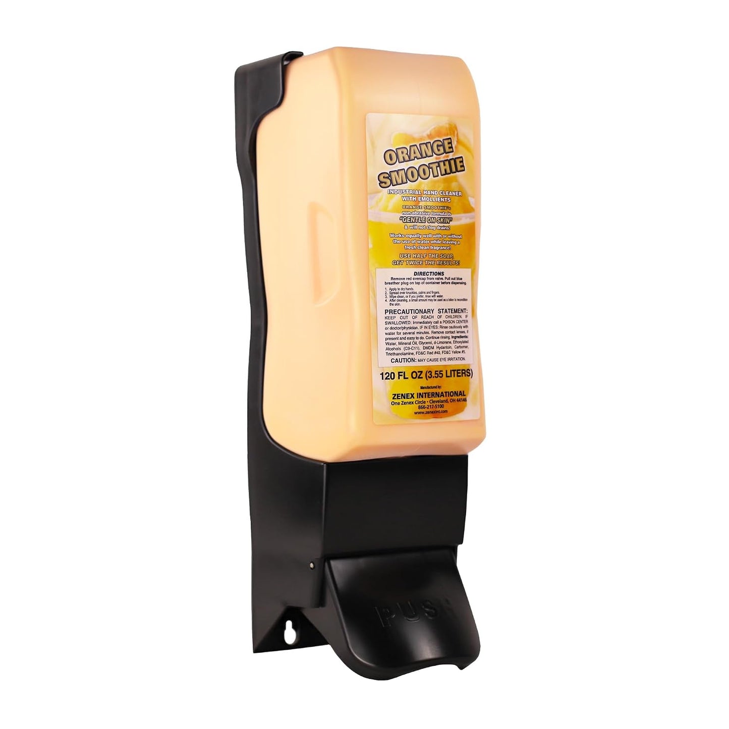 Orange Smoothie Hand Soap - Moisturizing Industrial Cleaner | Citrus Scent | Gentle on Skin | 3.55 L (1-Pack)