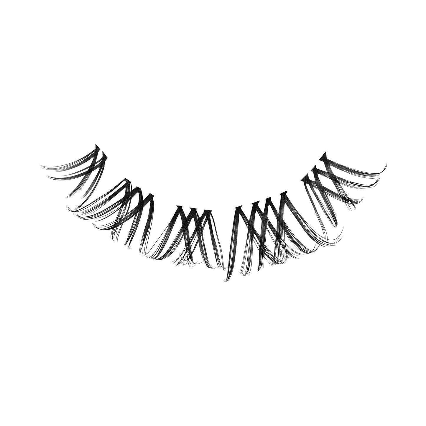 False Eyelashes - Classic Natural Lash Clusters, 8mm-12mm | 36 Reusable Wisps, Contact Lens Friendly, Easy to Apply