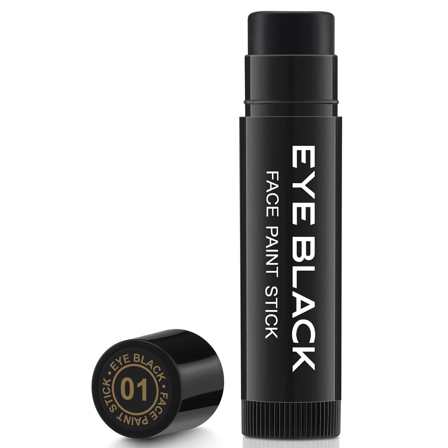 DALVGFN BLACK EYE BLACK STICK, Anti-Glare Eyeblack For Baseball Football Softball Lacrosse Accessories, Sweat-Proof Eye Black Grease Paint, Smooth & Long Lasting, Rich Full Coverage Color