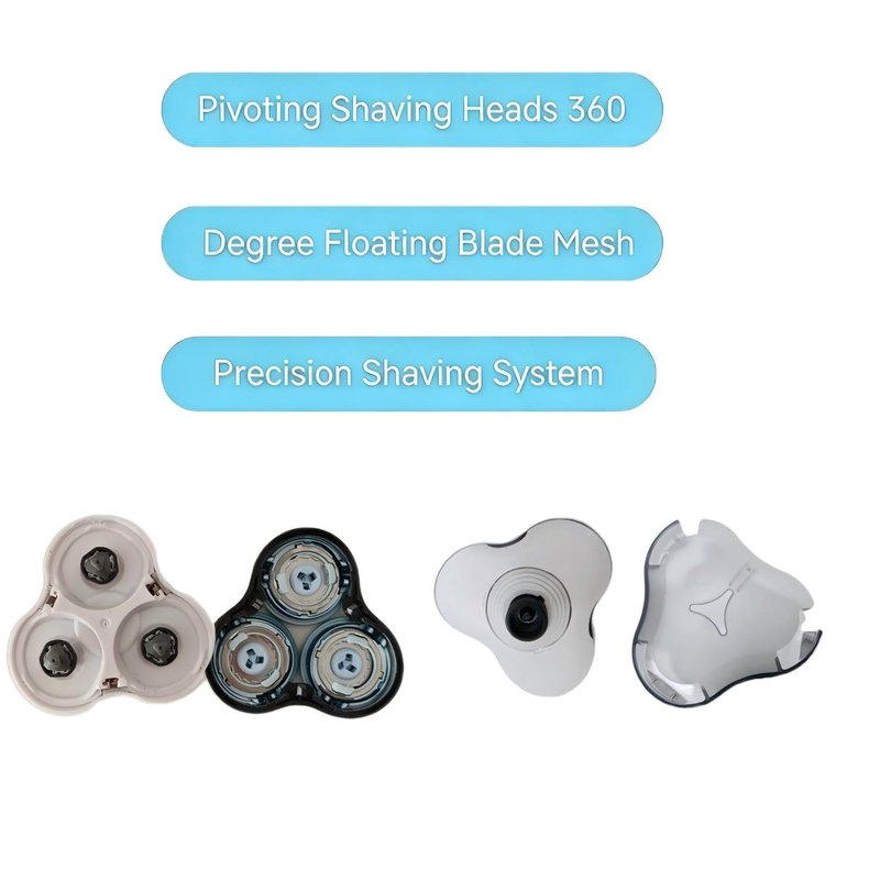 SH70/90 Replacement Heads for Philips Norelco S7000 Series, Compatible with S7370 S7371 S7720 S7710 S7530, Fits All Series 7000 (S7xxx) & Series 9000 (S9xxx) Shavers