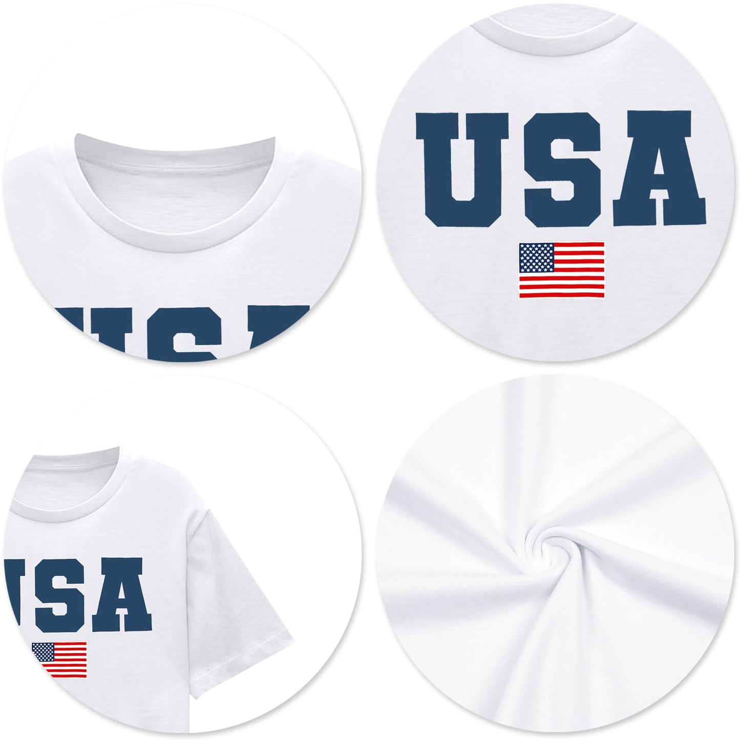 American Flag Crop Tops Women USA Crop Shirt Patriotic 4th of July Tee Memorial Day Tshirt Girls Crop Tops