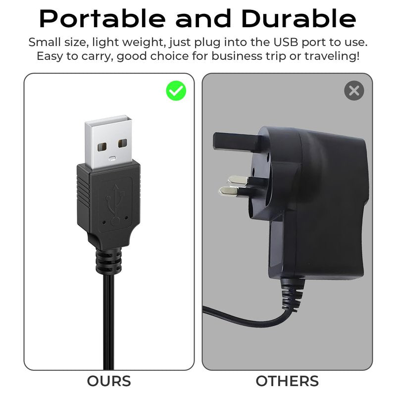 Vancle USB Charger Cable for Hatteker, Shaver Charger Cable Compatible with Hatteker RFC-588 RFC-589 RFC-690 RFC-692 RFC-696 RSCX-7856 RSCX-9598 1.5m