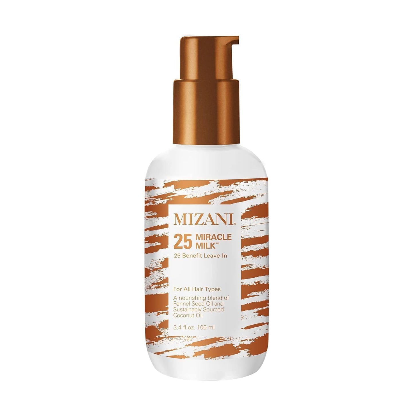 Mizani 25 Benefit Miracle Milk - Leave-In Conditioner for Curly Hair | Coconut Oil, Anti-Frizz, Paraben-Free