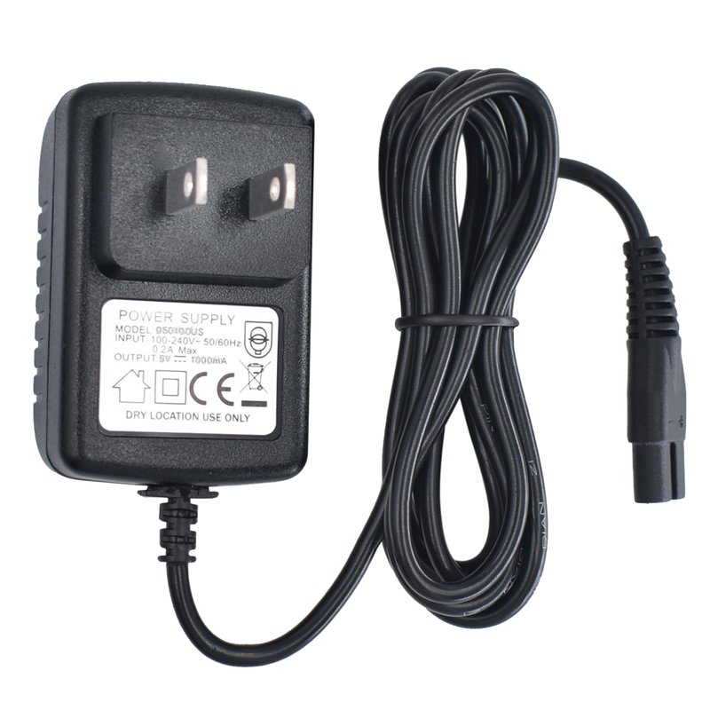 4.5V Charger for BaByliss PRO Trimmer FX870 FX788 FX787 FXSSM FX820 FX726 FX825,Replacement Power Cord Compatible with BaBylissPRO Clipper Charging Cord
