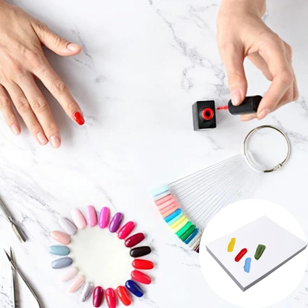 Disposable Nail Art Palette Paper - 150 Sheets Waterproof Makeup Mixing Tool for Manicure & DIY Projects