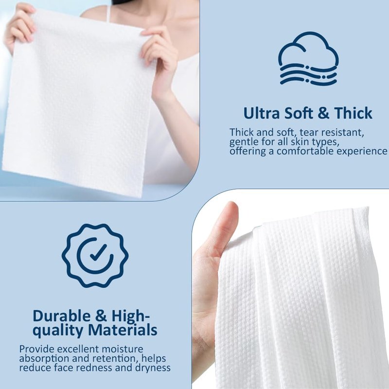 Disposable Compressed Face Towels - 60 Pcs Towel Refills for Hot Towel Heater | 3 Buckets, 20 Pcs Each