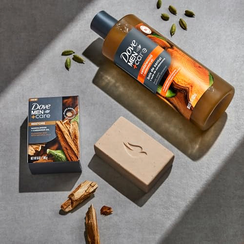 Dove Men+Care Moisturizing Body Wash - Sandalwood & Cardamom, 26oz