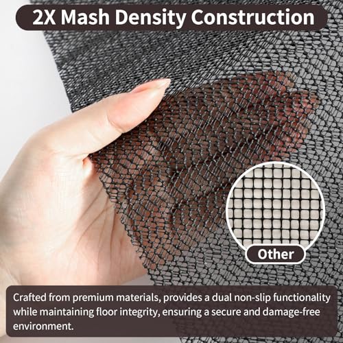 PureFit Non-Slip Rug Pad 4x6 Ft | Thick Anti-Skid Carpet Gripper