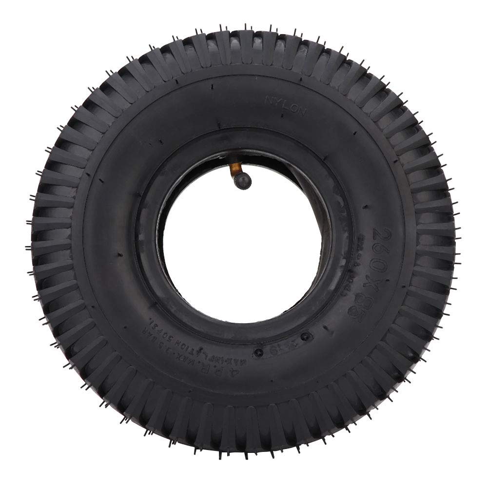 Dioche Wheelchair & Mobility Scooter Tires, 3.00-4/260X85 Rubber Tires, Replacement for Electric Wheelchair & Scooter