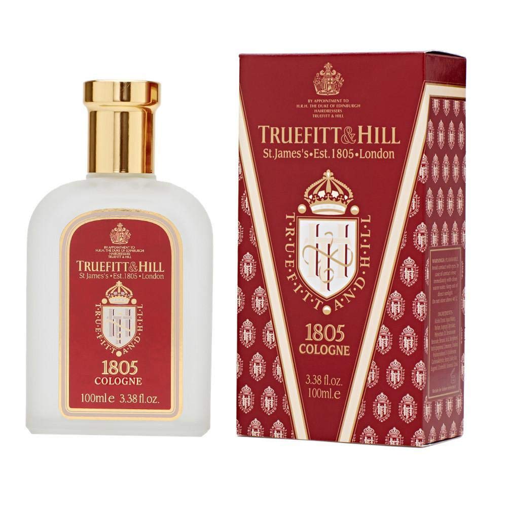 Truefitt & Hill 1805 Cologne for Men, Fresh Oceanic fragrance, 3.38 oz.