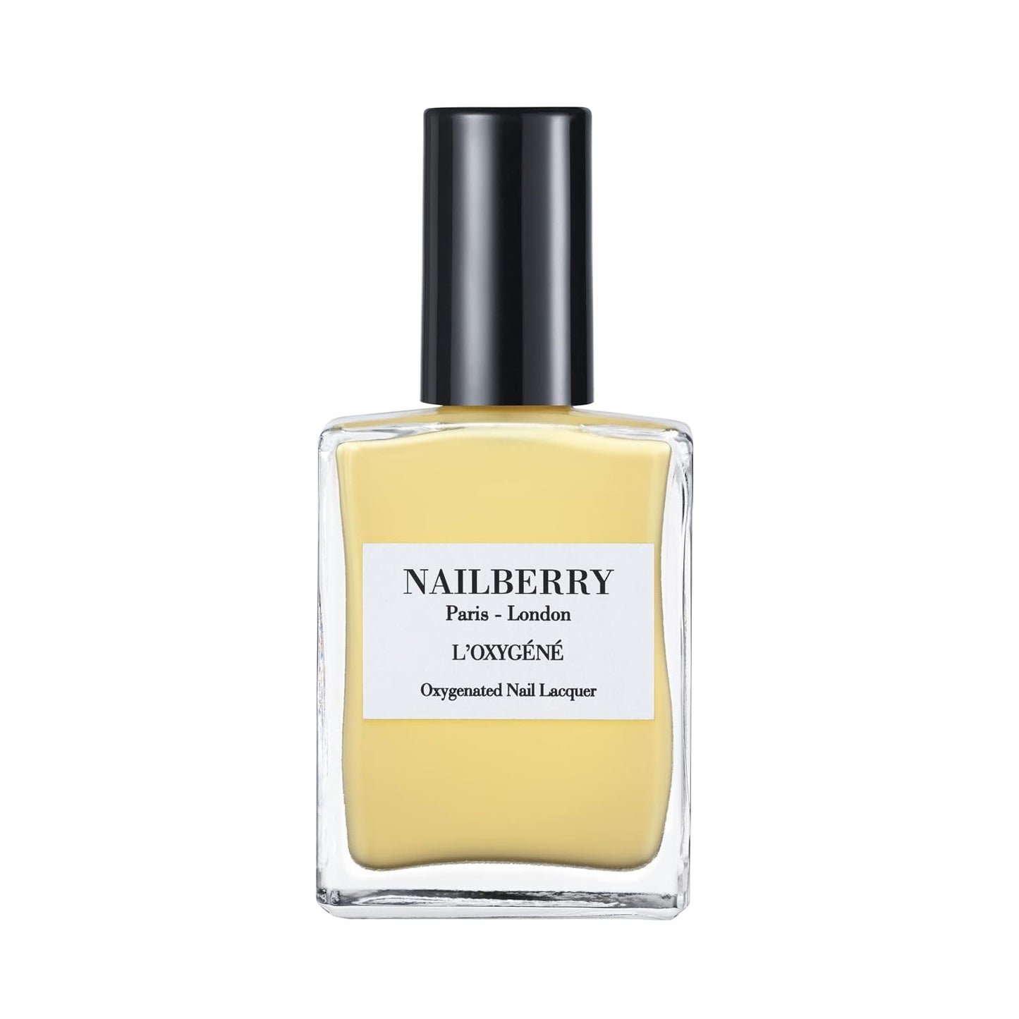 Oxygenated Nail Lacquer - Rose Blossom Pastel Pink | 12-Free Vegan Nail Polish | UV Protected Long-Wear | 15 ml