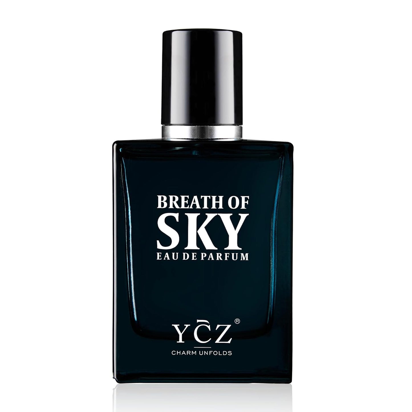 Ycz Crimson Oud Cologne for Men - Long-Lasting Oriental Woody Eau De Parfum | 1.7oz with Rose, Raspberry, Papyrus & Amber