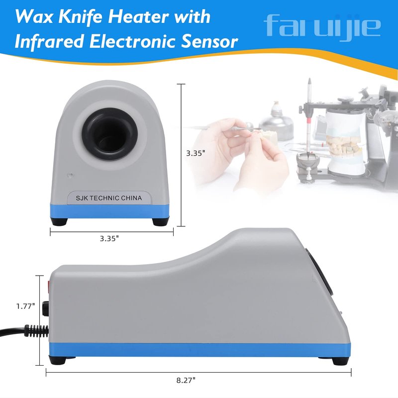 faruijie Dental Lab Wax Knife Heater, Dental Wax Heater Induction, Wax Carving Heater, Wax Knife Heater Electromagnetic, Infrared Electronic Sensor, Dental Technician Tools Equipment