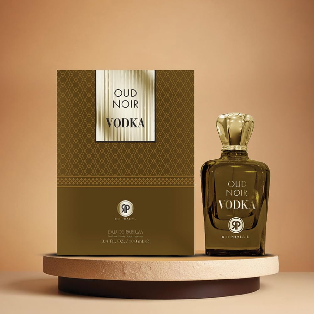 Oud Noir Vodka Eau De Parfum - Unisex Fragrance 3.4 oz | Luxurious Scent