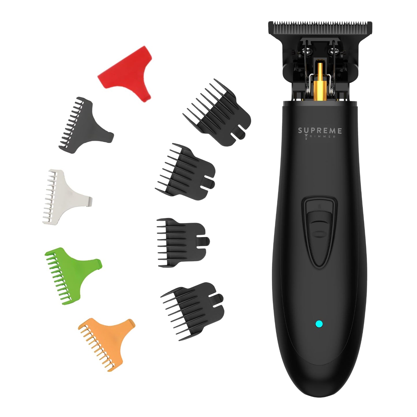 Supreme Trimmer T Shaper - Quiet Cordless Beard & Hair Trimmer for Men | 120 Min Runtime, Low Noise, Zero-Gap DLC Blade | Ideal for Sensitive Skin, Kids & Elderly | ST5190