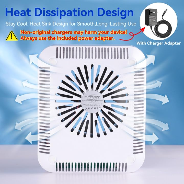 Makartt Nail Dust Collector - Professional Suction System with LED Display | Adjustable Speed & Reusable Filter for Nail Salons