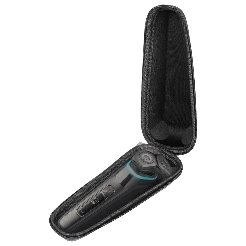 Linkidea Electric Shaver Case, Shaver Stroage Case Compatible with Philips Norelco Series 5, 7, 9, Travel Portable Protection Shaver Bag for Men (Black)
