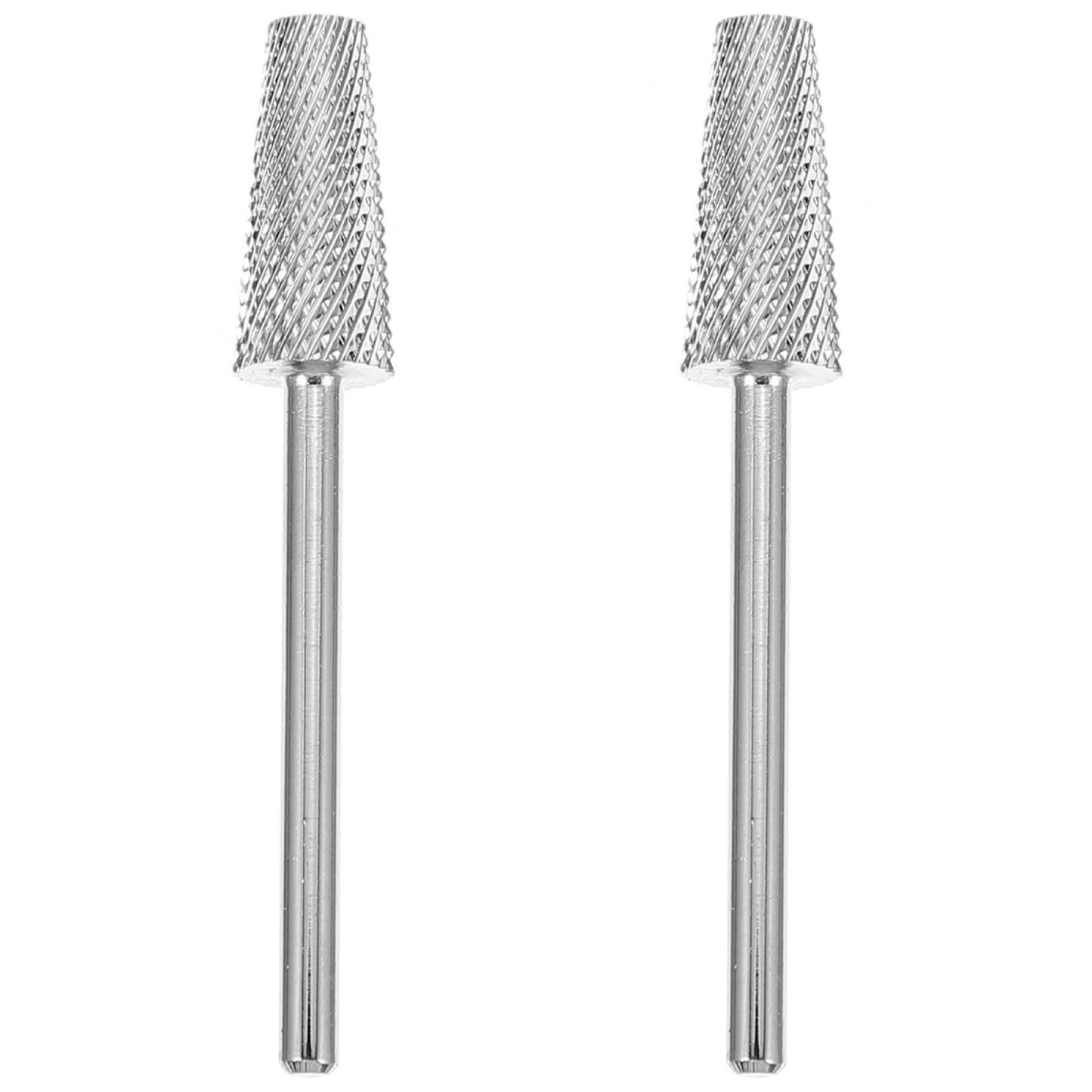 POPETPOP Nail Art Polishing Grinding Heads 2-Pack 1.57 Inch Manicure Drill Bits for Nail Reshaping and Dead Skin Removal Lightweight Handheld Grinding Tools