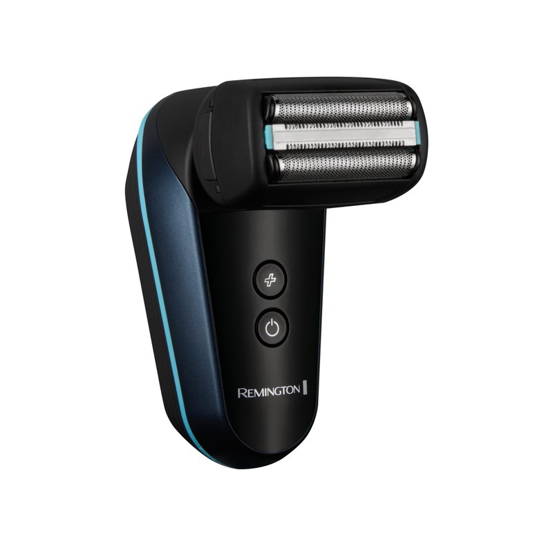 Remington Balder Head & Face Shaver with Microscreen Thin Foils, FlipFlex Dual-Position Head, Intercept Trimmer, Turbo Boost, Cordless Wet/Dry Electric Razor