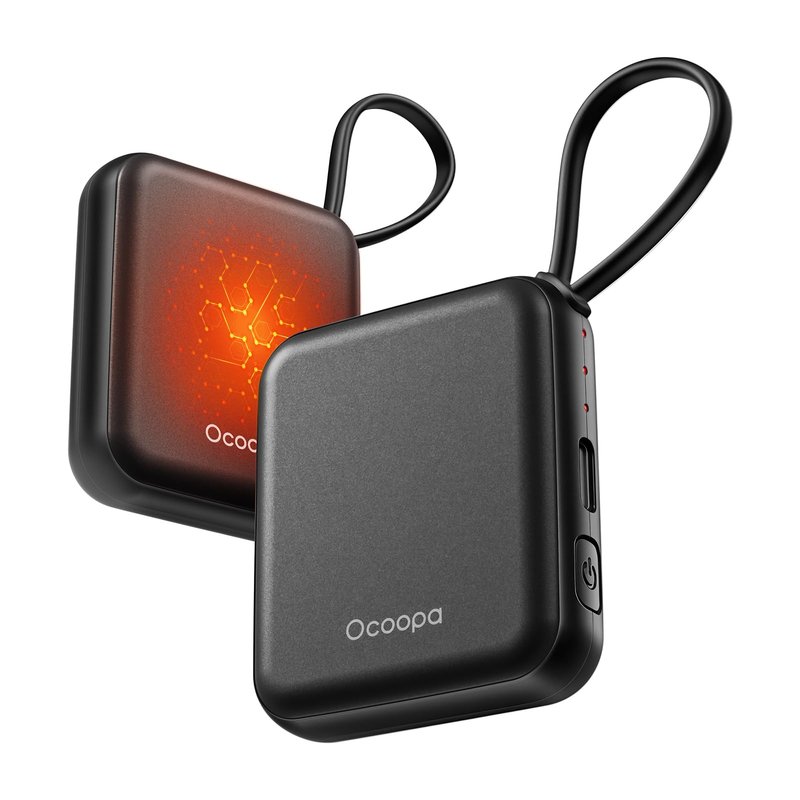 Ocoopa Hand Warmers Rechargeable UT5 Nano – Slim Electric Pocket Heater, Smart Temp Control, 14Hrs Battery, UL Safety, Travel Must Haves, Practical Gifts for Women, Christmas, Outdoor, Office