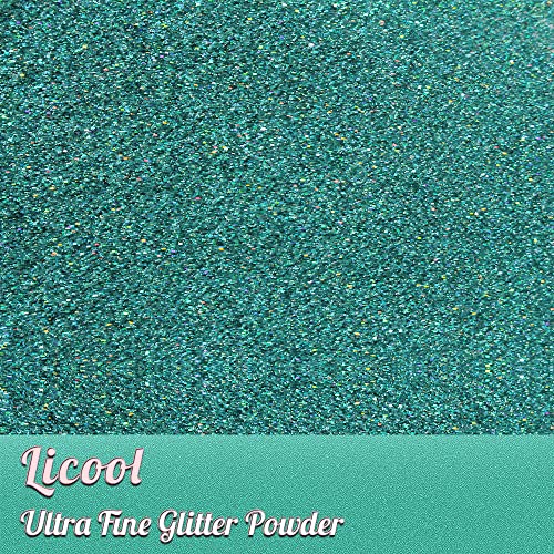 Holographic Fine Glitter - 100g Iridescent Craft Glitter for Makeup & Art