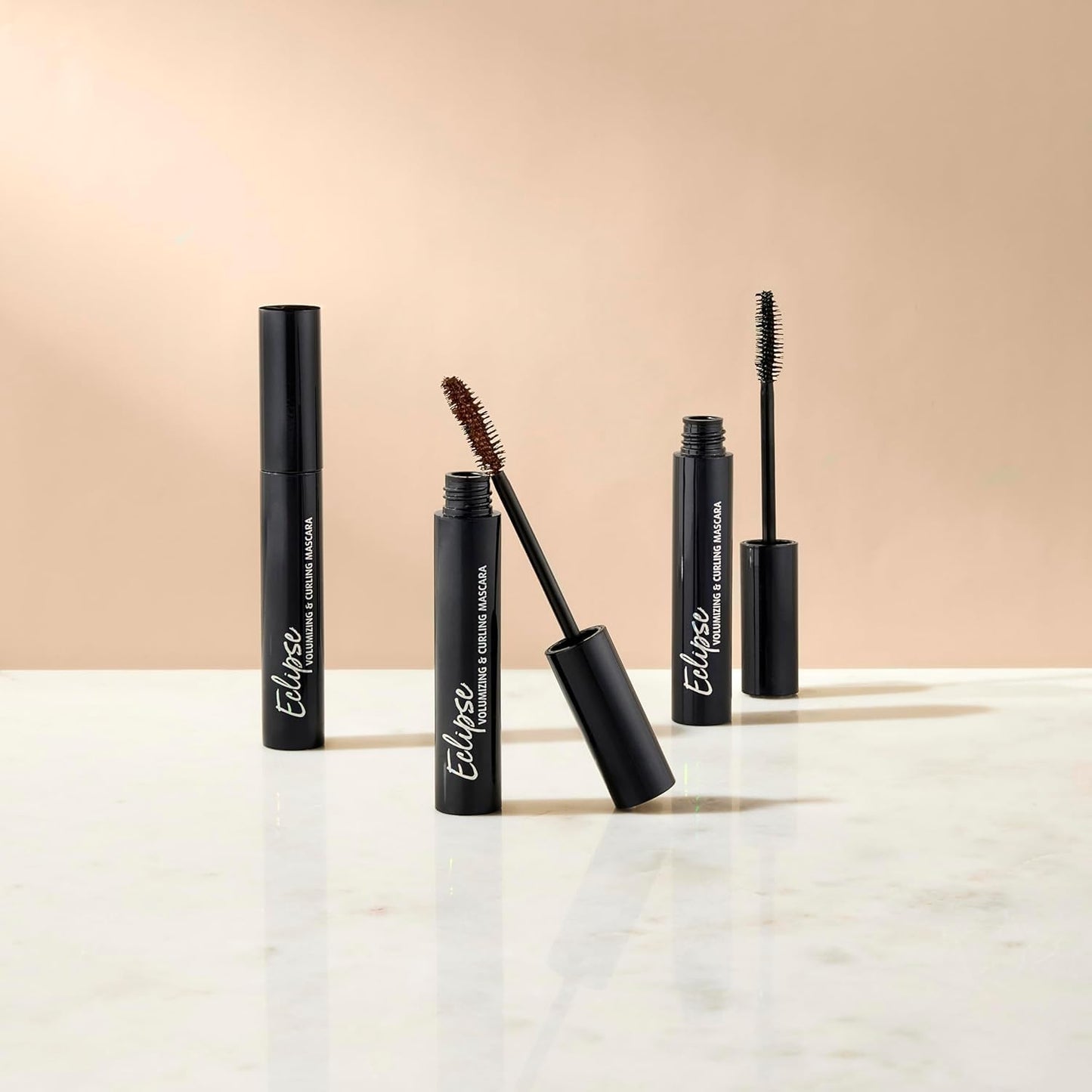 Eclipse Volumizing & Curling Mascara - Black | Vegan Tubular Formula That Easily Removes With Warm Water