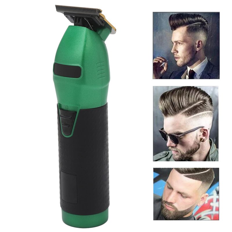 Electric Hair Clippers for Men Cordless Barber Clippers, Rechargeable Hair Cutting Trimmer with Large LED Display and High Performance Electric Clippers, Hair Trimmer for Men