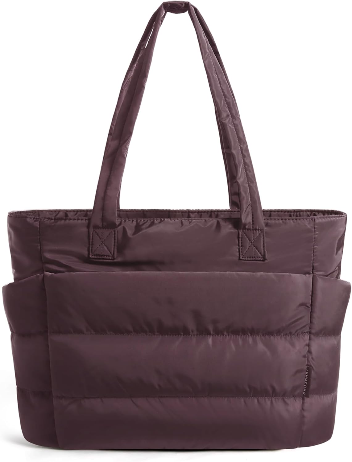BAGSMART Tote Bag for Women - Lightweight Puffy Shoulder Bag with Compartments for Travel & Gym | Versatile Design